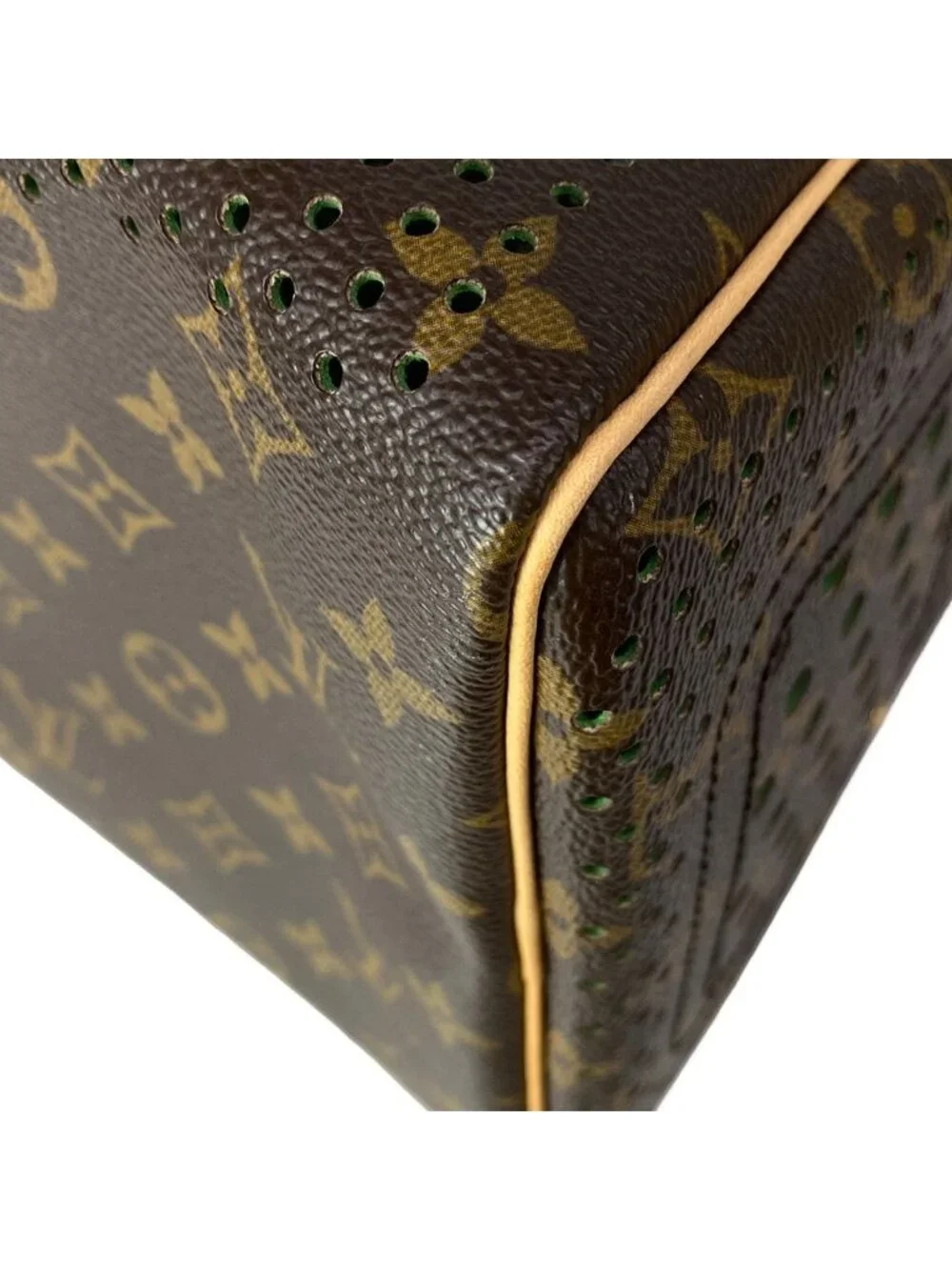 Louis Vuitton Handbag Monogram Perfo Speedy 30 Vert